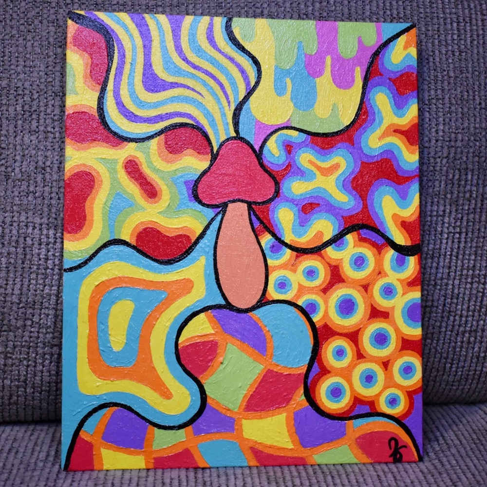 Mushroom canvas 🍄